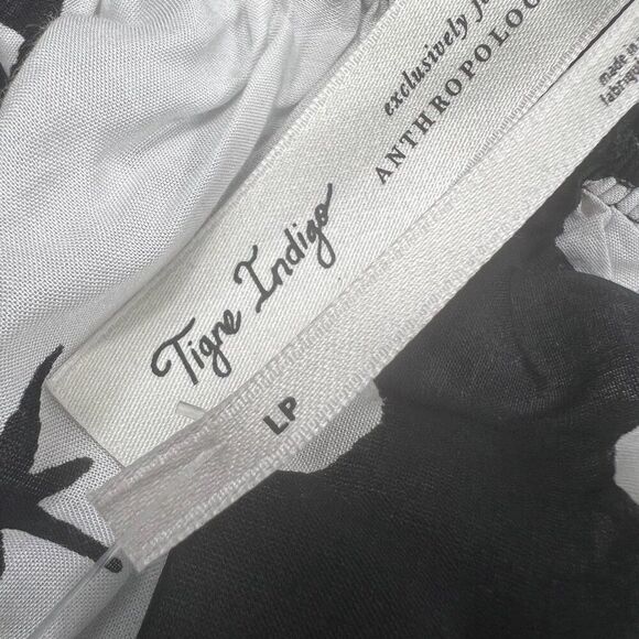 Anthropologie NWT Tigre Indigo Halter Sun Moon Celestial Maxi Dress Size Large P - Picture 9 of 15